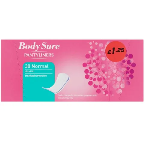 Jacks Pantyliners 30 Pack - Women Pads