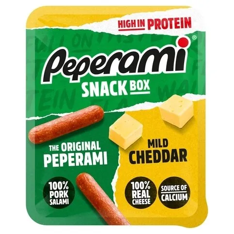 Peperami & Cheese Snack Box, 50g