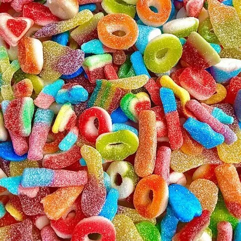 Pick and mix various fizzy