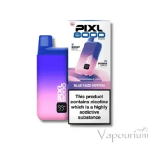 Pixl 8000 Prefilled Vape Kit - Blue Razz