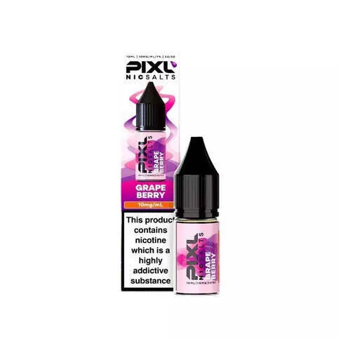Pixl Nic salt  Grape Berry 10mg