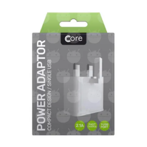 Power Adapter Single USB