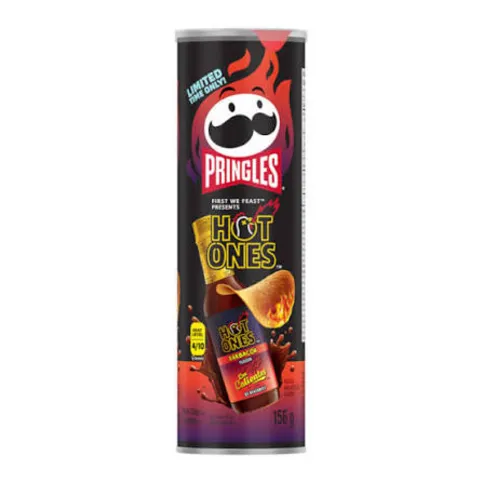 Pringles Hot Ones Rojo 156g