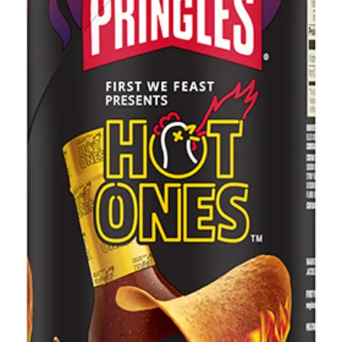 Pringles Hot Ones Los Calientes Barbacoa 156g (Canadian)