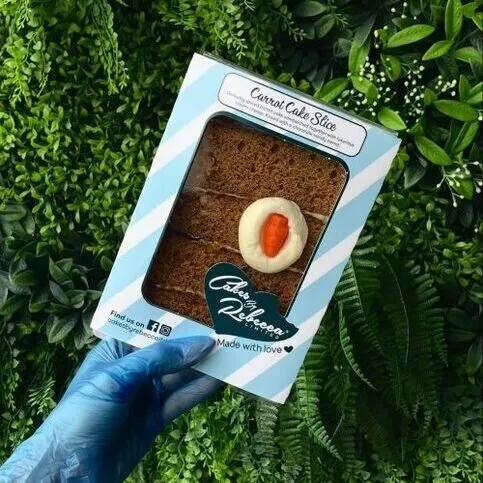 Rebecca Carrot Cake Slice