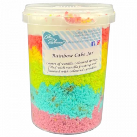 Rebecca Rainbow Cake Jar