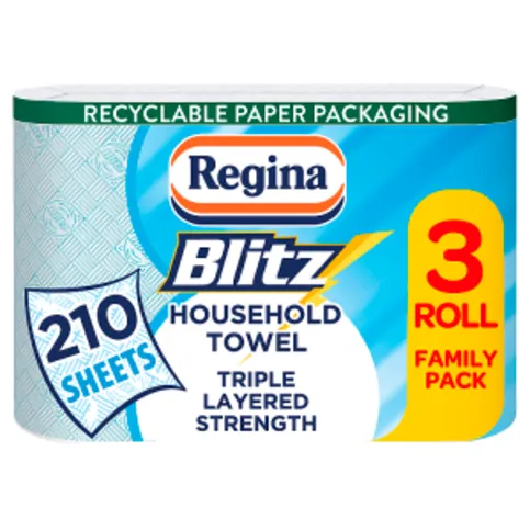 Regina Blitz Household Towel 3 Roll