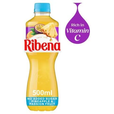 Ribena Pineapple & Passionfruit 500ml