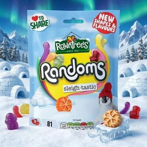 Rowntrees Randoms Christmas 130g