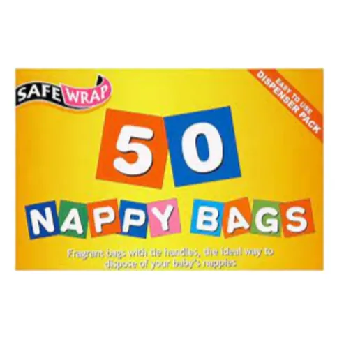 Safewrap Nappy Bags x 50