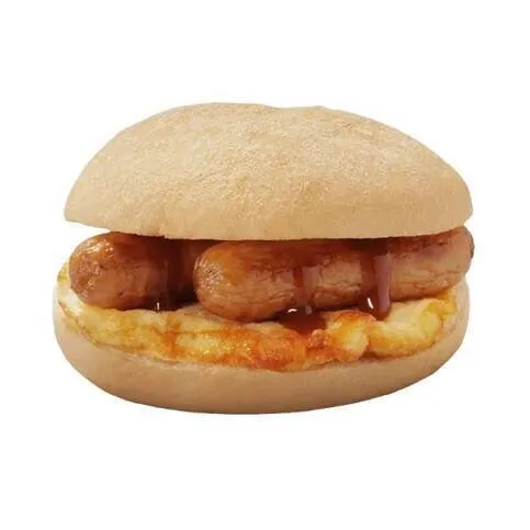 Sausage & Omelette Bap