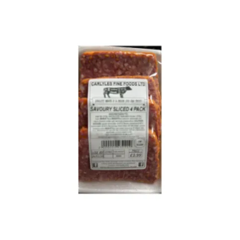 Carlyles Savoury Sliced 4 Pack