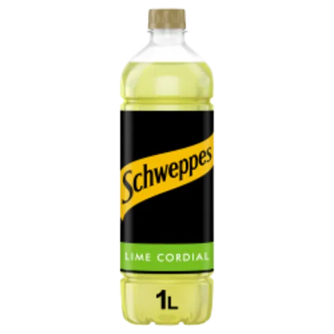 SCHWEPPES LIME CORDIAL 1LTR