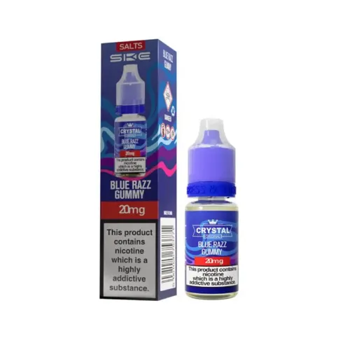 SKE Crystal Original Blue Razz Gummy  20mg