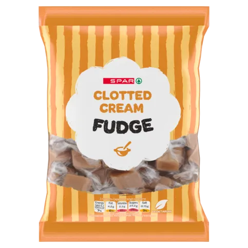 SPAR Clotted Cream Fudge 130g