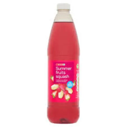Spar summer fruits squash 1Ltr