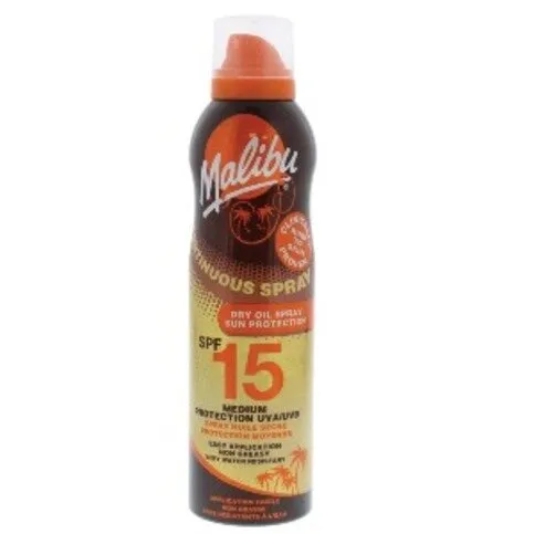 SPF15 Tanning Oil Continuous