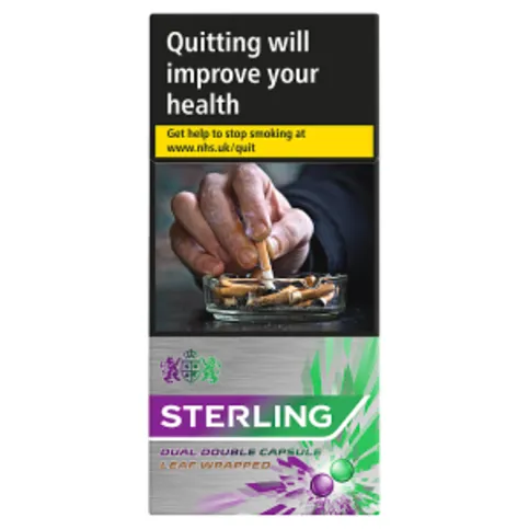 Sterling Dual Double Capsule Leaf Wrapped 10 Pack