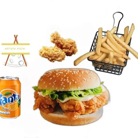 Strip Burger Meal Deal
