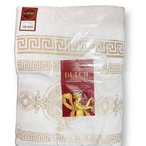 Sundawn Dulcie XL Bath Sheet 90x150 White 3pk