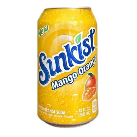 Sunkist Mango Orange 355ml USA