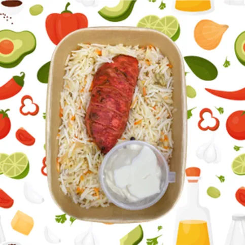 Tandoori Chicken with Mandi Rice