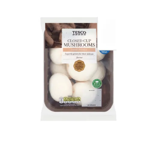 Tesco Closed Cup Mushrooms