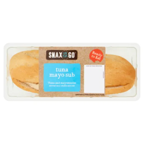 Snax on the Go Tuna Mayo Sub 165g