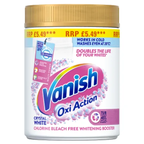 Vanish Gold Oxi Action Stain Remover White Po 470g
