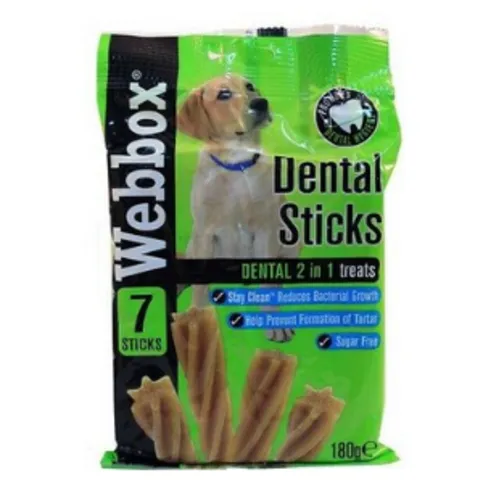 Webbox Dental Sticks 2 In 1 Treats 7 Stick