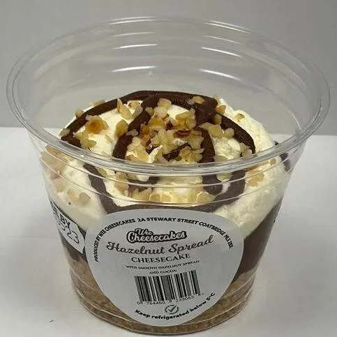 Wee Cheesecake  Hazelnut Spread