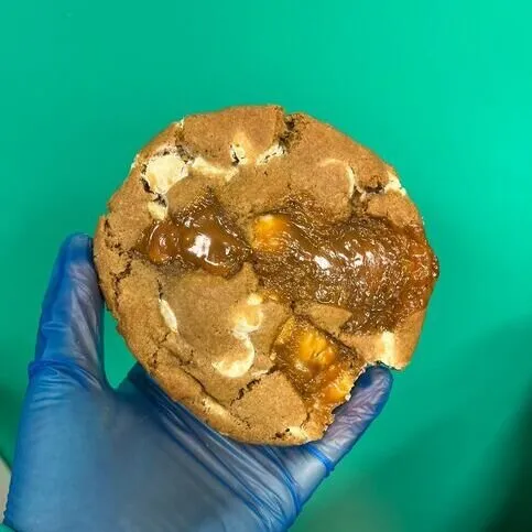 White Chocolate toffee Fresh cookie