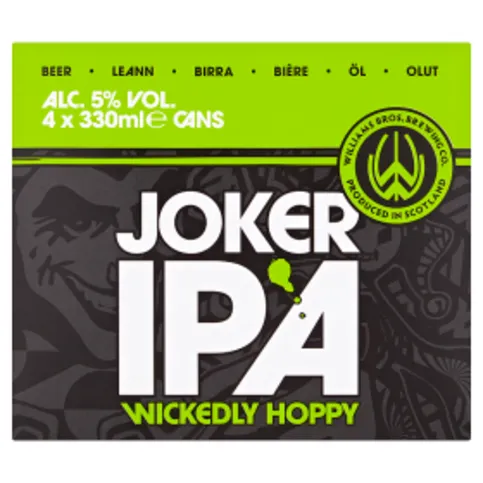 Joker IPA Cans 4x330ML 1320ML
