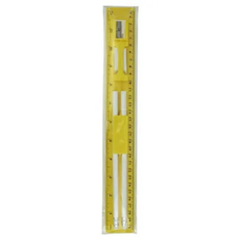 Yellow Ruler 31.3 x 4 x 1.6 cm