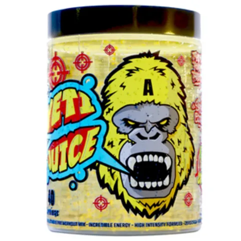 Yeti Juice Pre Workout Bubble Gum Blast 480g