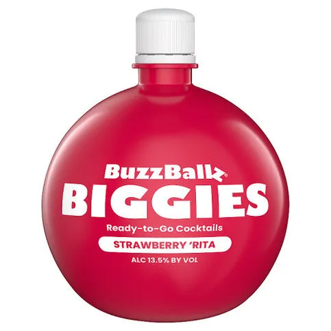 BuzzBallz Biggies Strawberry 'Rita Margarita Cocktail 1.75L