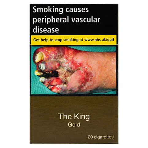 The King Gold 20 Cigarettes