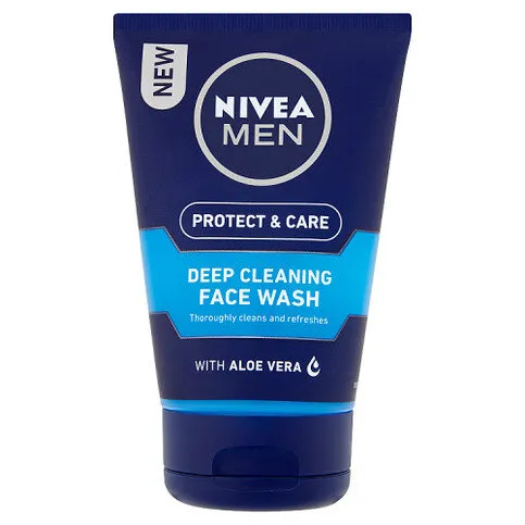 NIVEA MEN® Protect & Care Deep Cleaning Face Wash 100ml