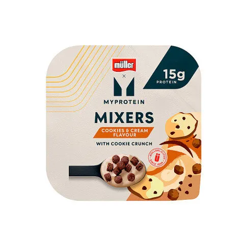 Müller Myprotein Cookies & Cream Flavour Mixers 140g