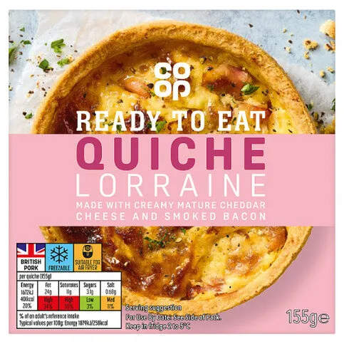 Co-op Quiche Lorraine 155g