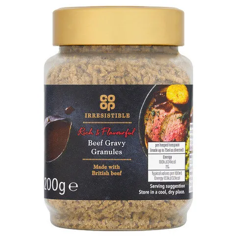 Co-op Irresistible Beef Gravy Granules 200g