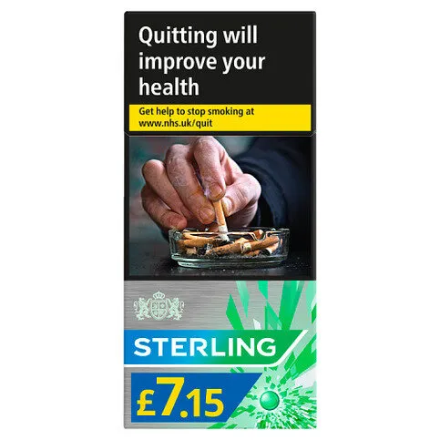 Sterling Dual Capsule Leaf Wrap mentol