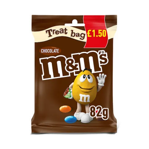 M&M's Milk Chocolate Bites Treat Bag £1.50 PMP 82g