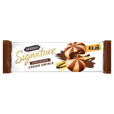 McVitie's Signature Chocolate Cream Swirls 142g