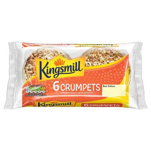 Kingsmill 6 Crumpets