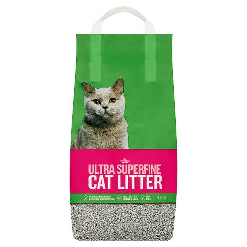 Morrisons Ultra Superfine Cat Litter 5 Litres