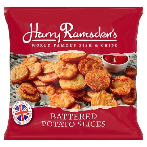 Harry Ramsden's Battered Potato Slices 500g