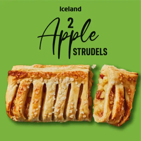 Iceland 2 Apple Strudels 600g