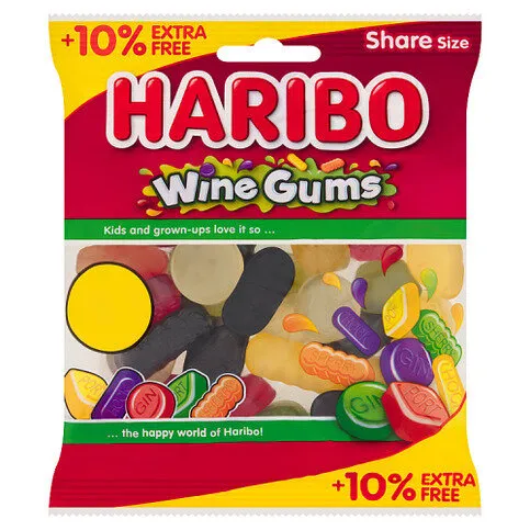 HARIBO Wine Gums 154g