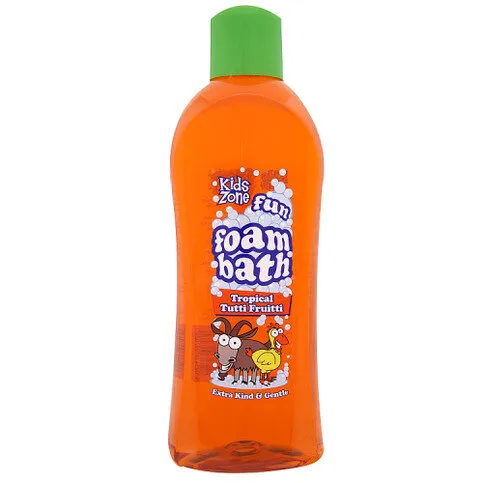 Kids Zone Fun Foam Bath Tropical Tutti Fruitti 1 Litre